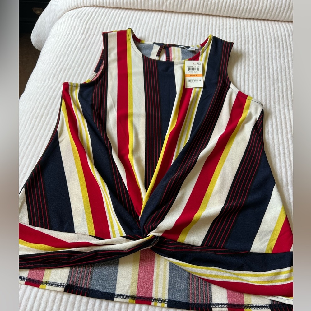 Bar III sleeveless top